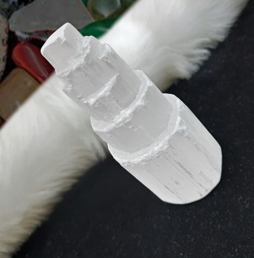 Vastu Selenite Crystal / Selenite Skyscraper Towers - Image 3