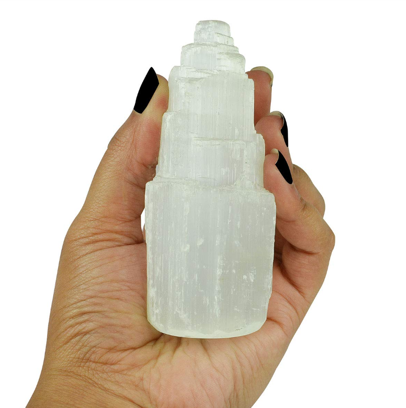 Vastu Selenite Crystal / Selenite Skyscraper Towers - Image 4